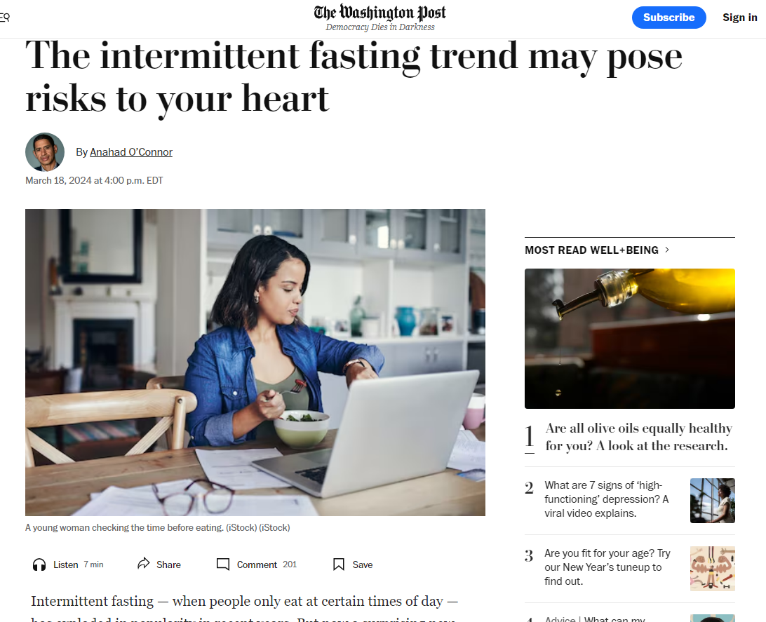 워싱턴포스트 기사