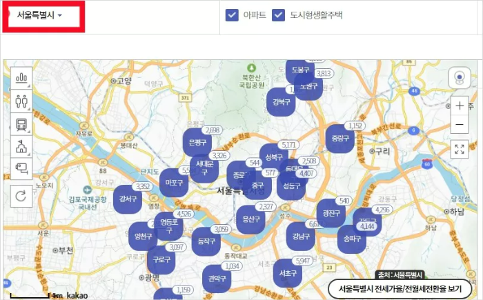 부동산 114 아파트 시세확인