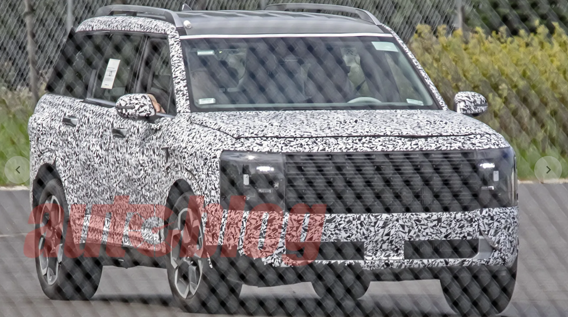 현대자동차 팰리세이드 풀체인지 테스트카 스파이샷