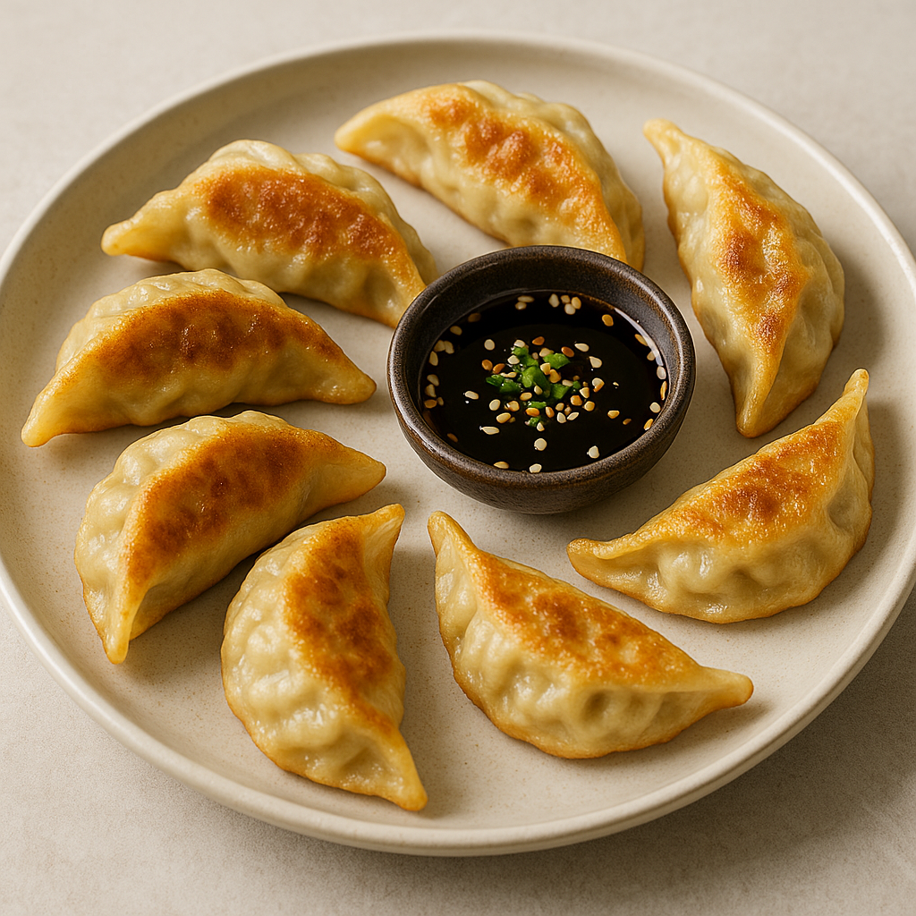 냉동만두 바삭하게 굽는 물조절과 군만두 꿀조합 소스 레시피