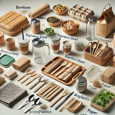 플라스틱을 대신할 수 있는 소재들