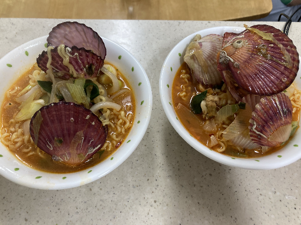 편스토랑 이정현 홍가리비 술찜 및 홍가리비 라면 레시피