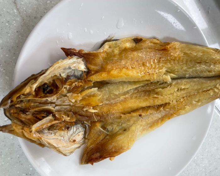 한식조리기능사 실기시험 준비 - 북어구이 - 북어 물에 불리기