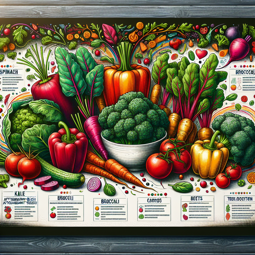 항산화제가 풍부한 채소 TOP 7: 매일 먹어야 할 건강 채소들