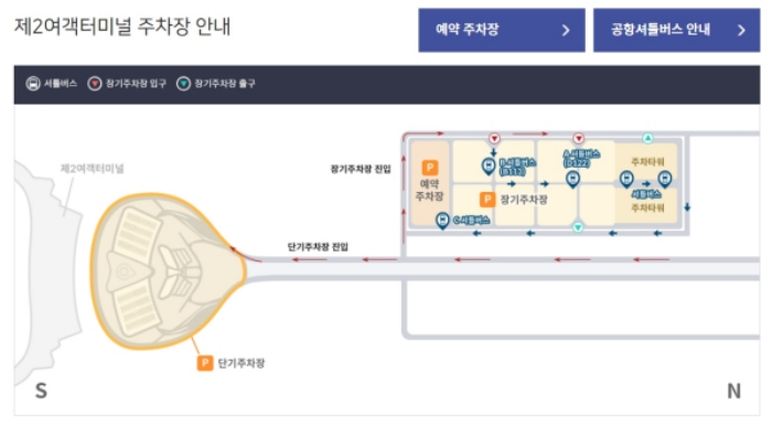 인천공항 제2터미널 주차장