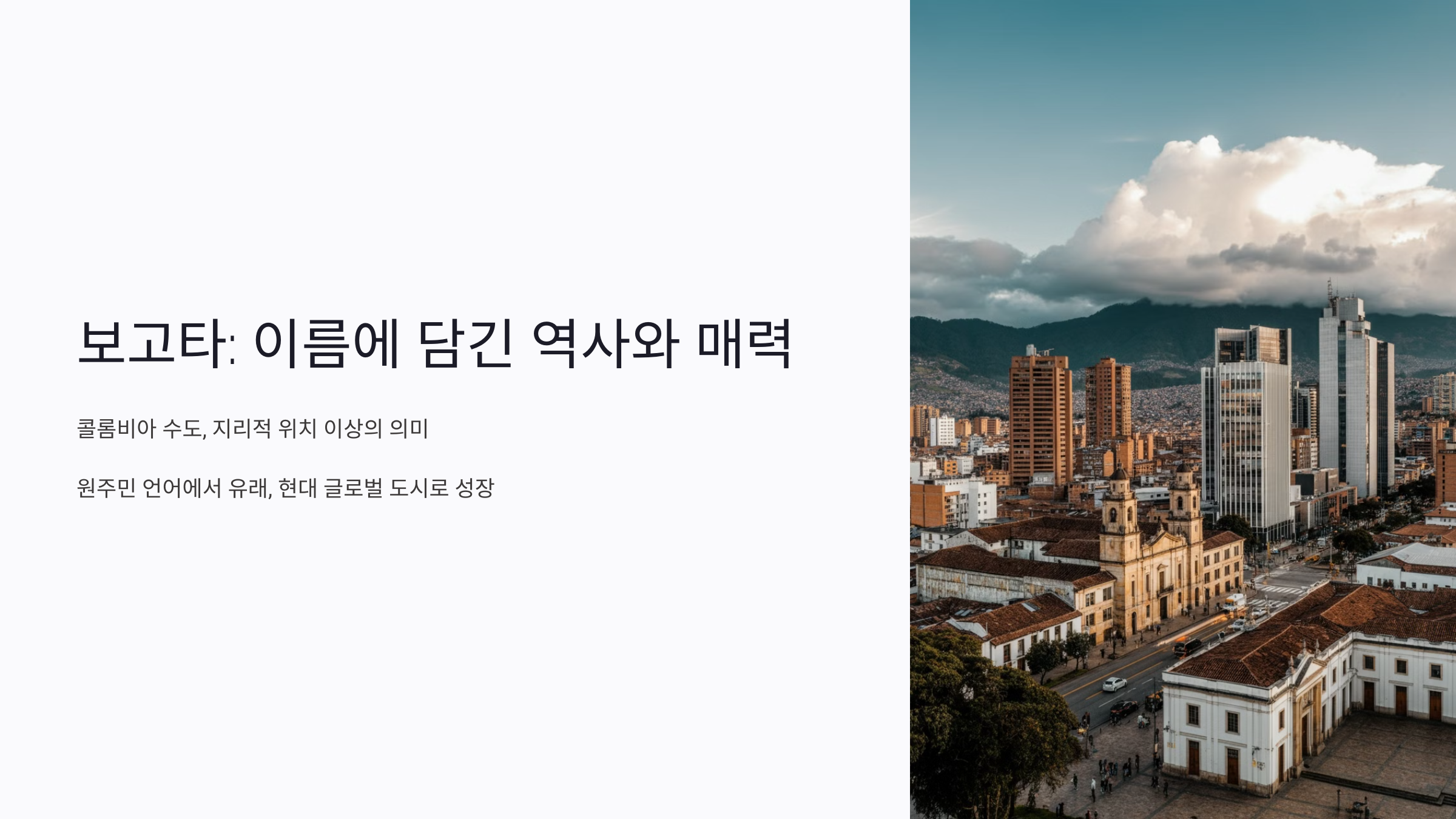 보고타 뜻