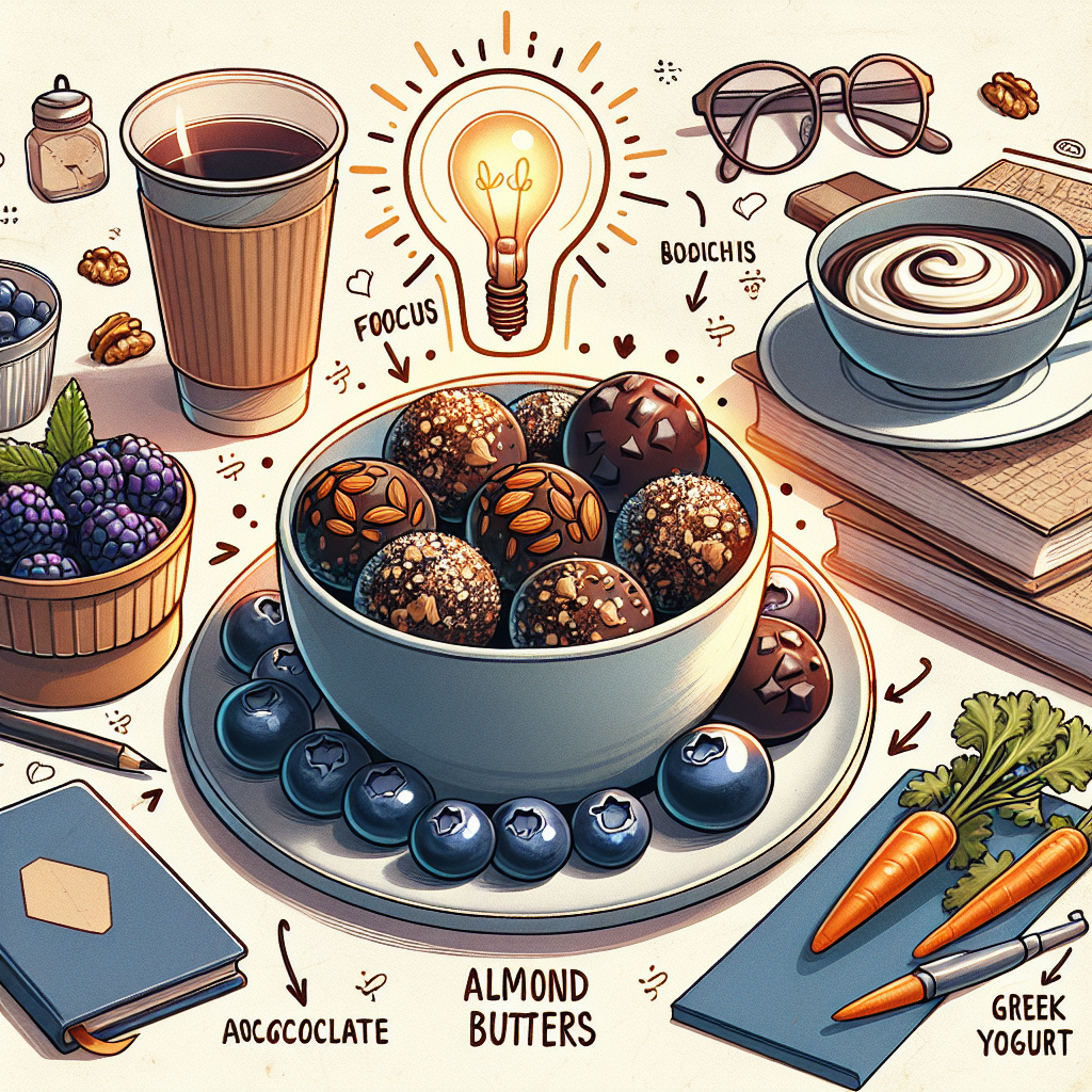 집중력 폭발! 공부 전 먹으면 좋은 5가지 슈퍼 간식