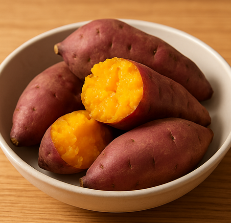 전기밥솥으로 찌는 고구마, 촉촉하게 만드는 법