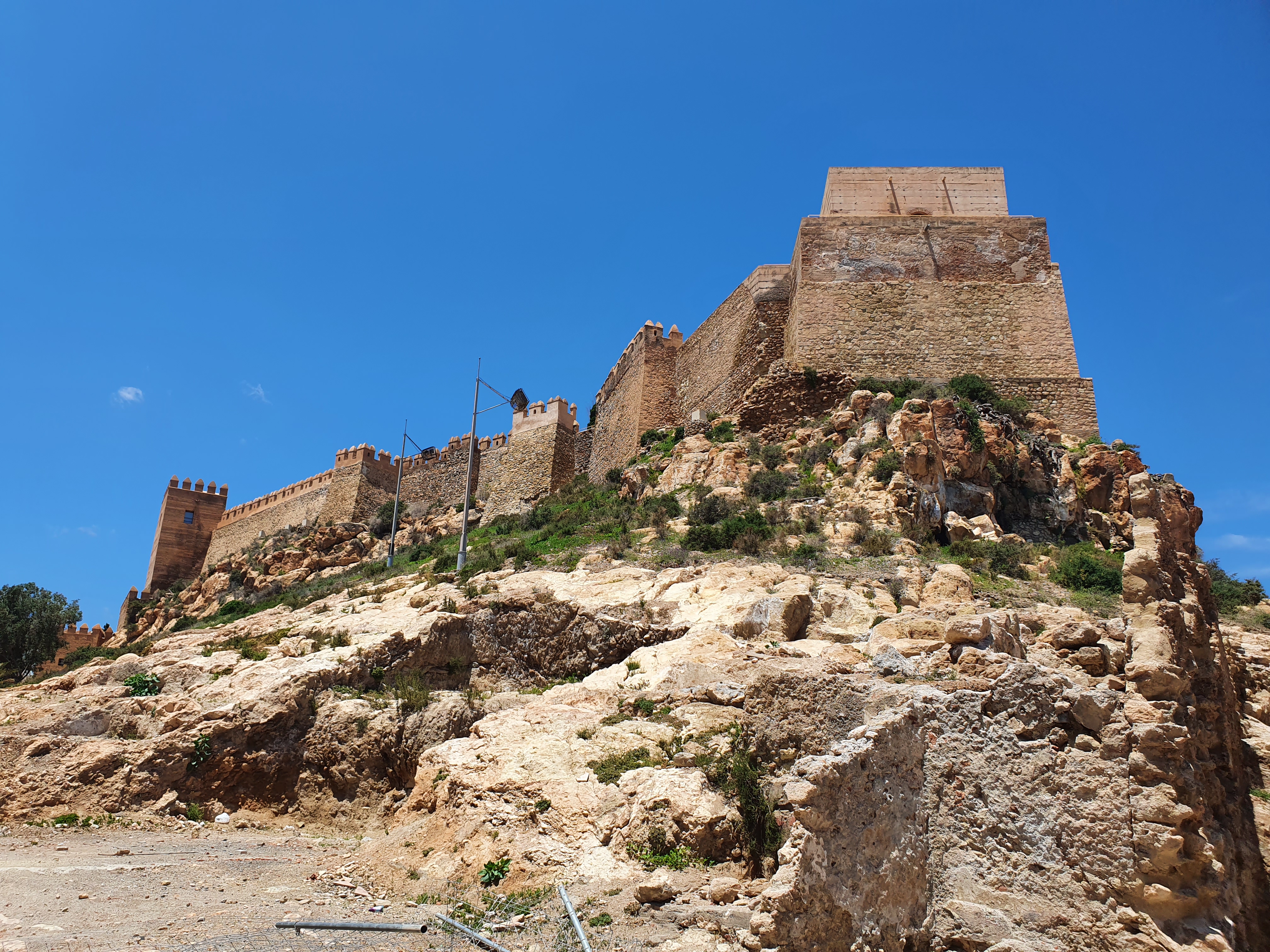 스페인 알메리아 알카사바 요새