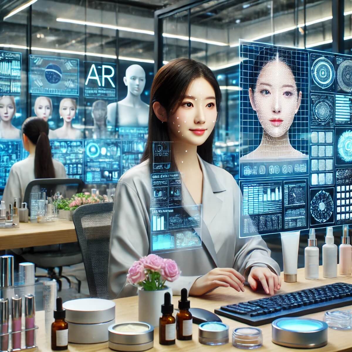 뷰티테크 스타트업 사무실