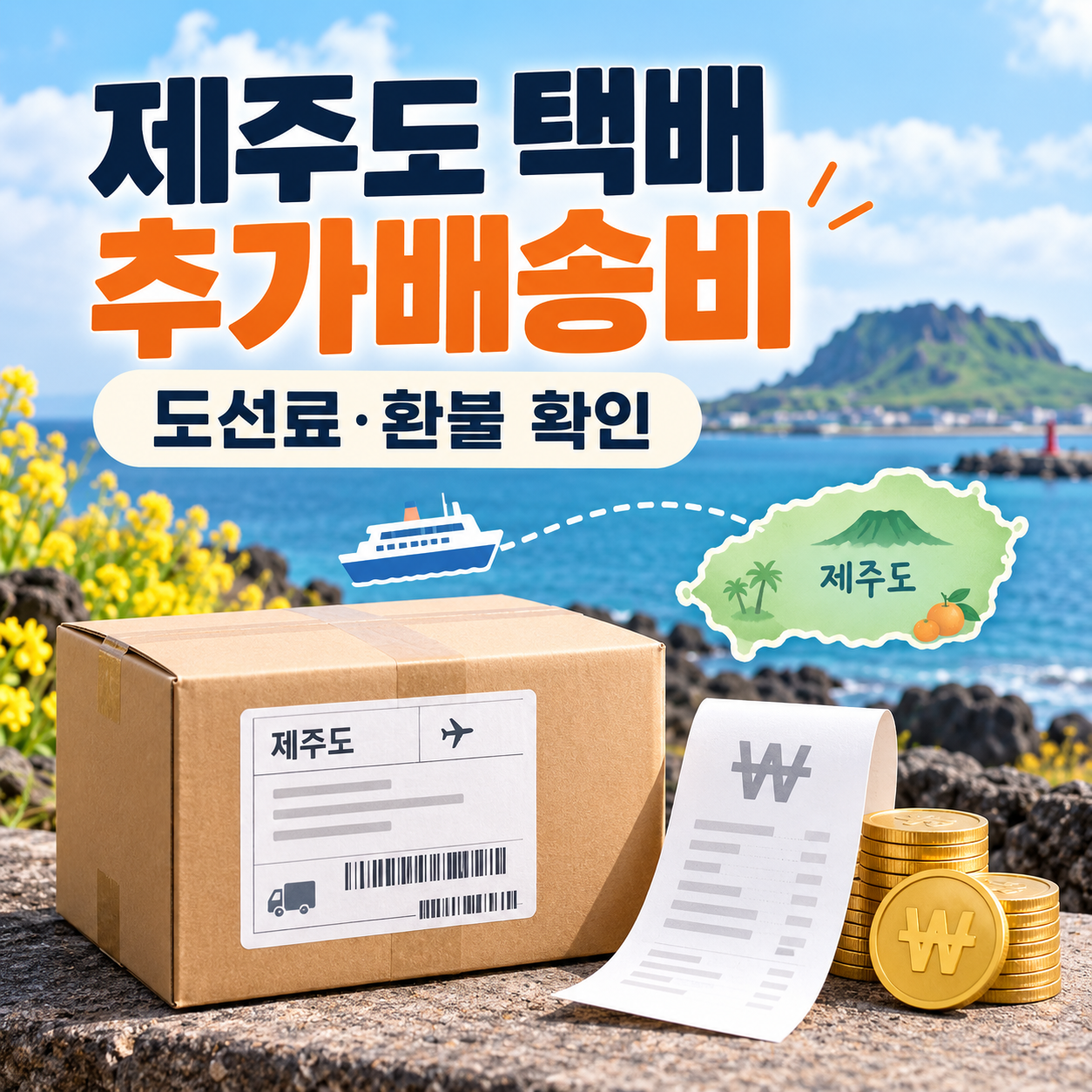제주도 택배 추가배송비