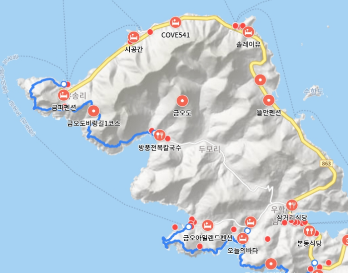 여수 금오도