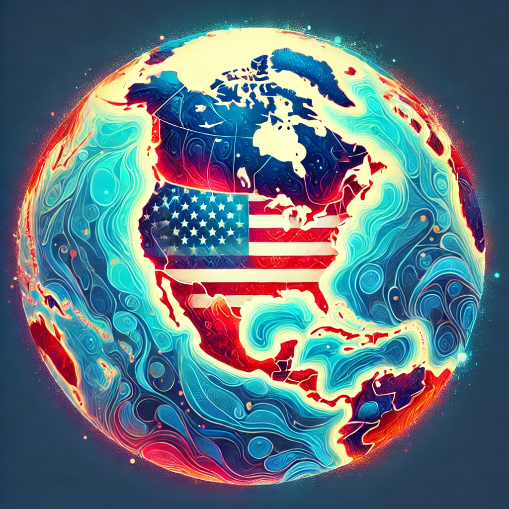 미국과 세계의 경제차이를 그림으로 표현해봤습니다.