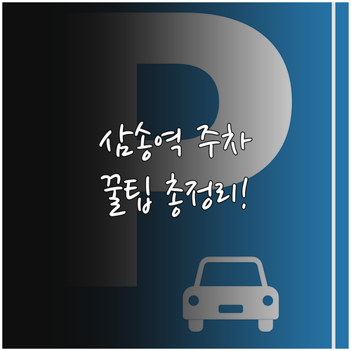 삼송역 인근 민영 주차장 특징 및 스..