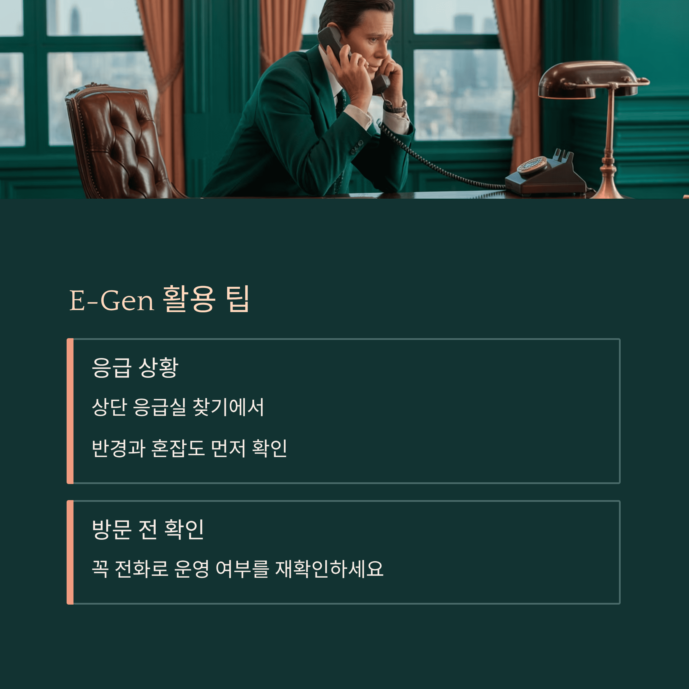 E-GEN 활용 팁