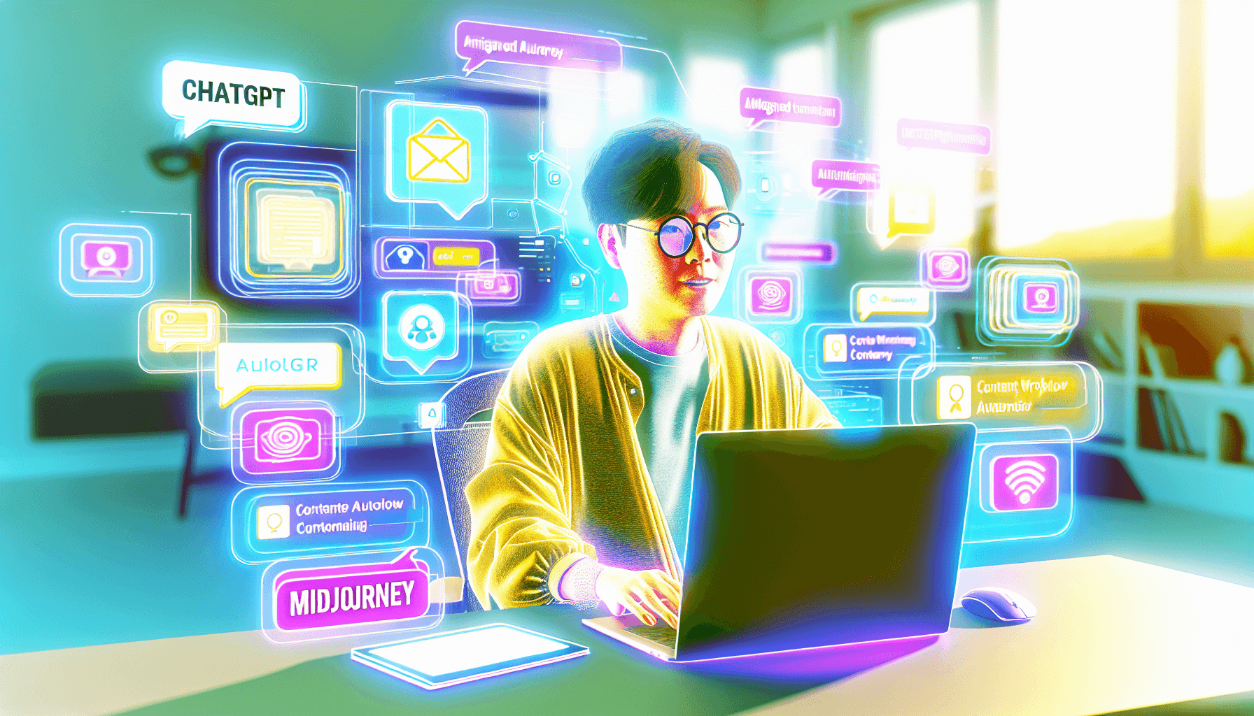 월 100만원 AI 블로그 자동화 수익 모델, 챗GPT&middot;미드저니로 완성하는 비법