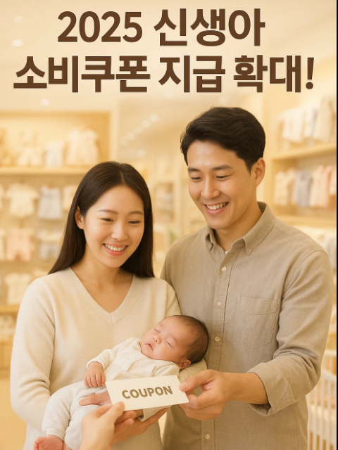 신생아도 민생지원 소비쿠폰 지급