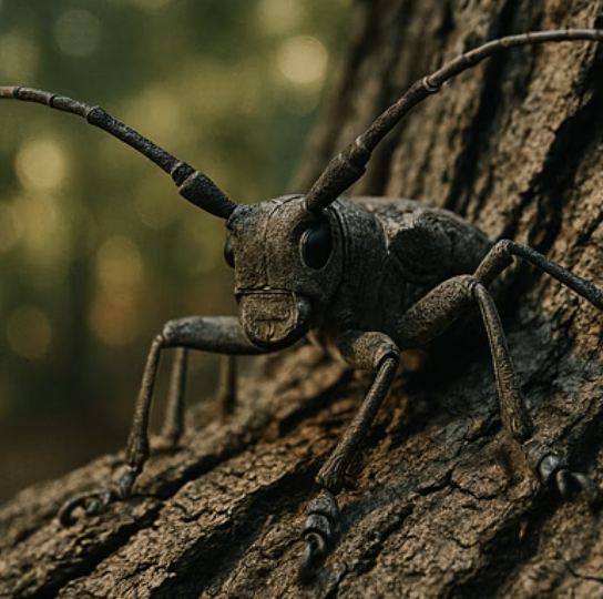 장수하늘소 한 마리가 숲 생태계에 미치는 놀라운 영향력
