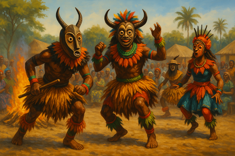 가면 뒤의 의식, 기니비사우의 ‘마스카라 축제’에 담긴 전통의 의미