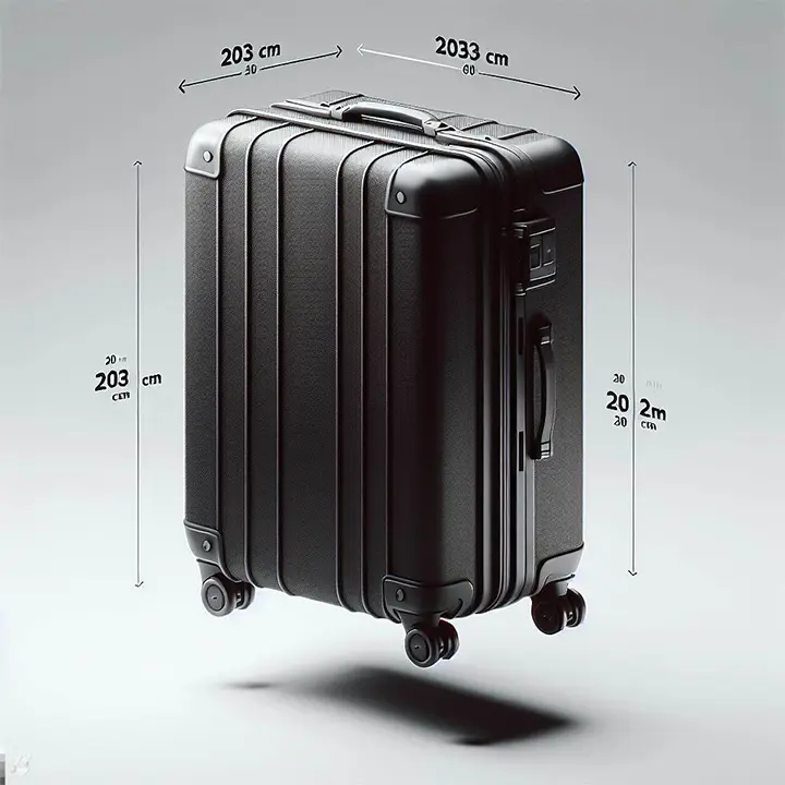 비행기 위탁수하물 캐리어 규격