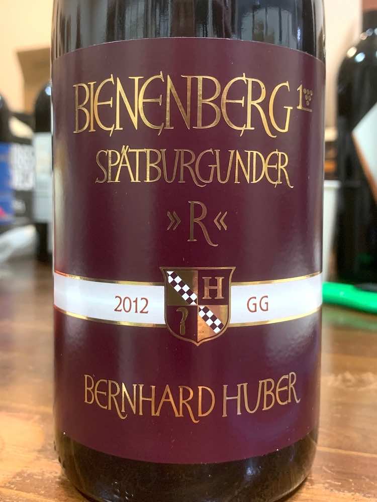 Bernhard Huber Bieneberg “R” Spatburgunder 2012