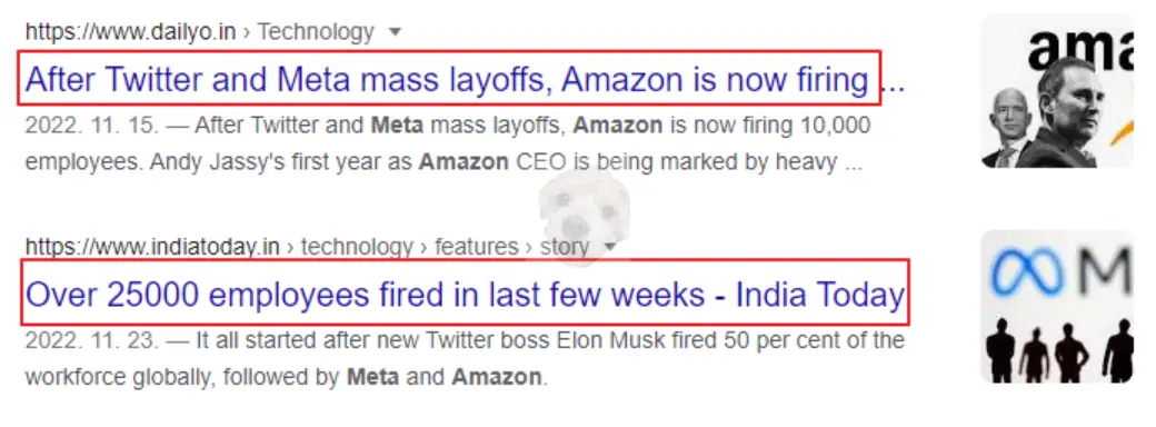 빅테크 해고 관련 기사