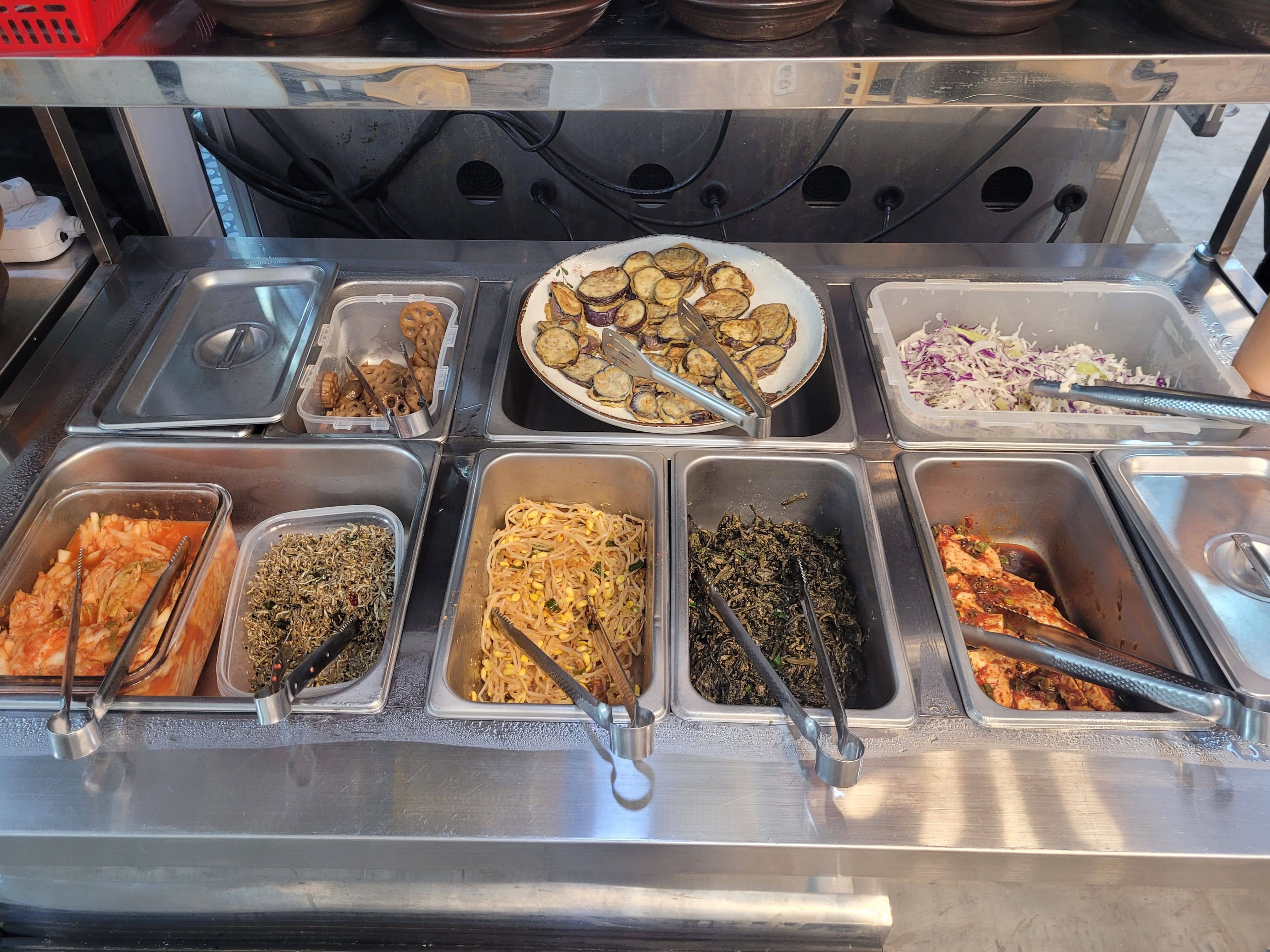 제주이야기-셀프-반찬-코너