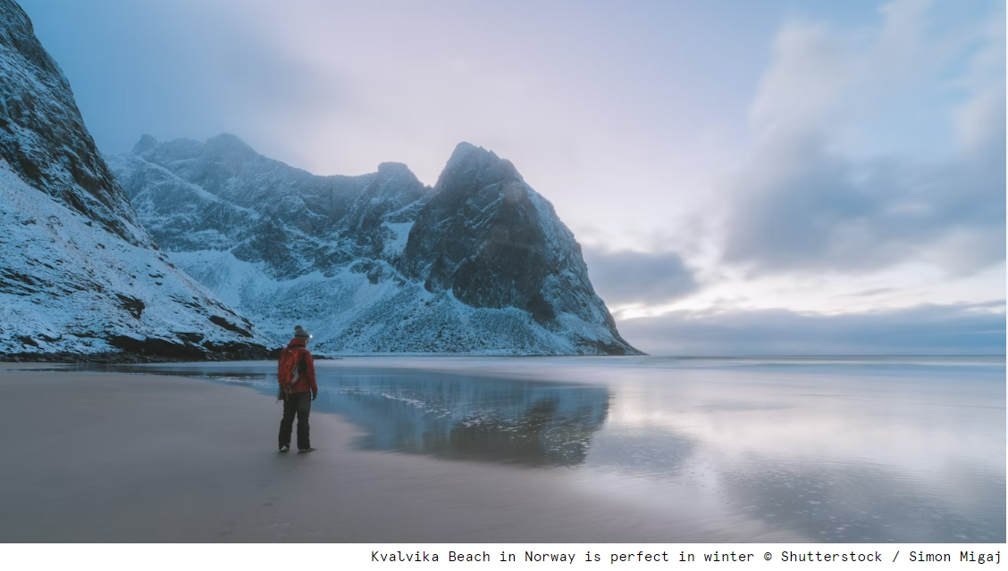 겨울에 가봐야 할 최고의 해변 The world&#39;s best beaches to visit in winter