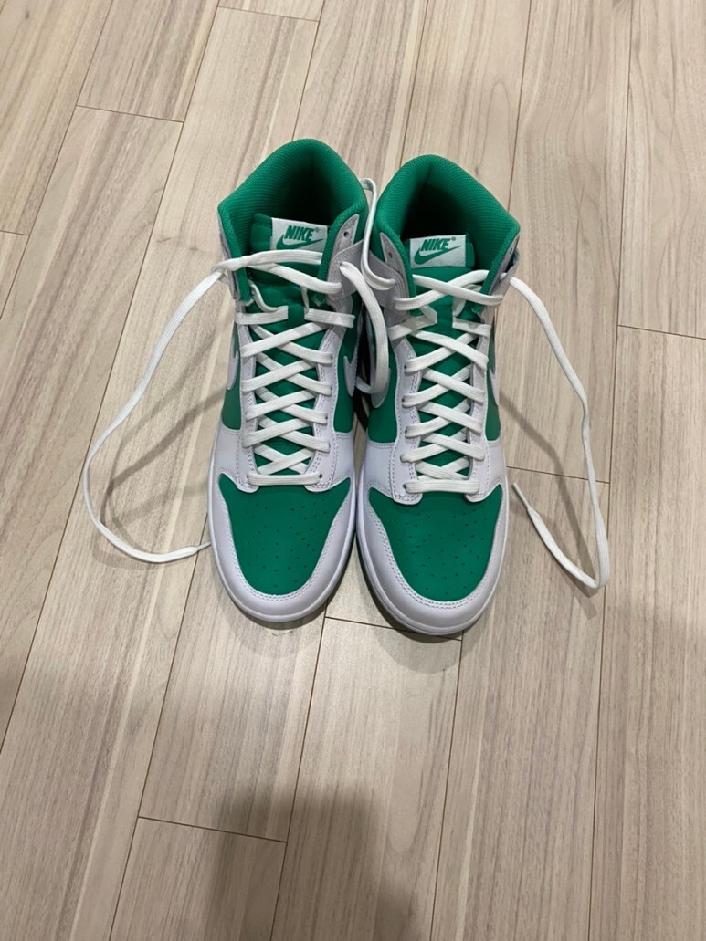 나이키 덩크 하이 레트로 DV0829-300(스타디움 그린/화이트)