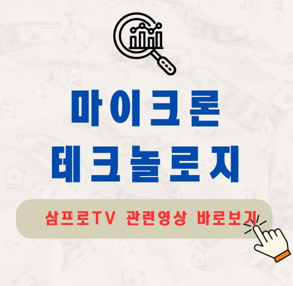 마이크론 테크놀로지 실적 주가