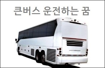 큰버스 운전하는 꿈