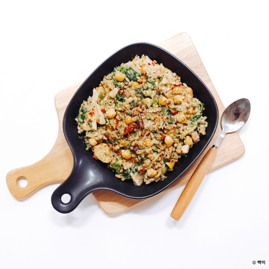 닭가슴살 요리 크림리조또 만들기 다이어트 레시피