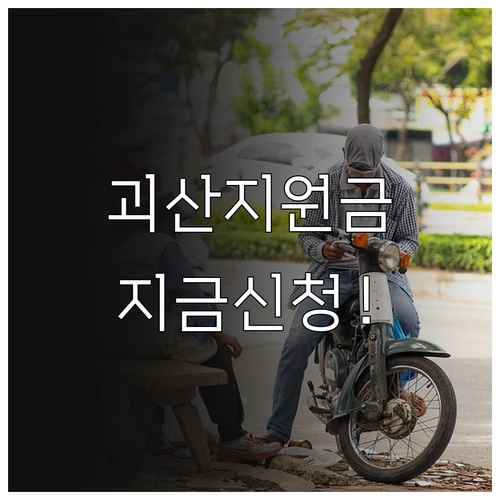 2026년 괴산 민생지원금 온라인 신..