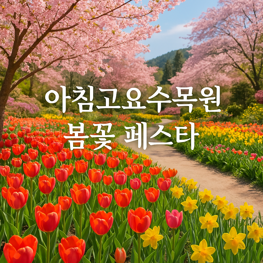 아침고요수목원 봄꽃 페스타 썸네일