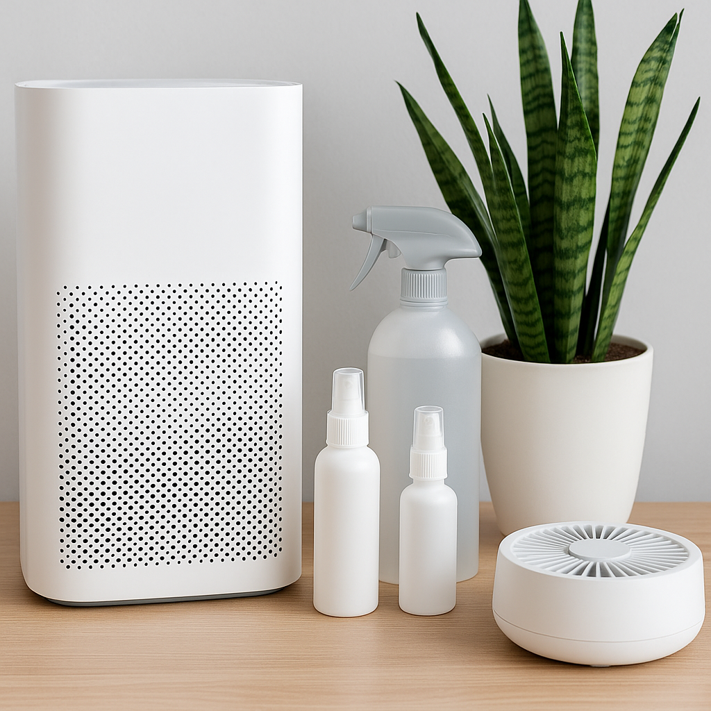 청소루틴에 공기 정화 더하기