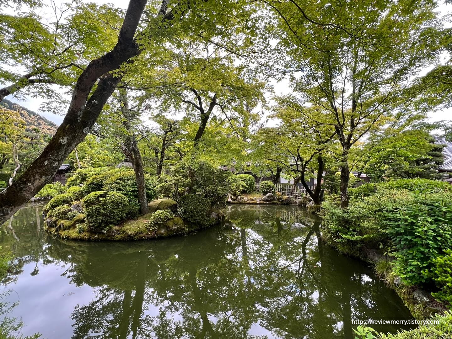 청수사 내 정원