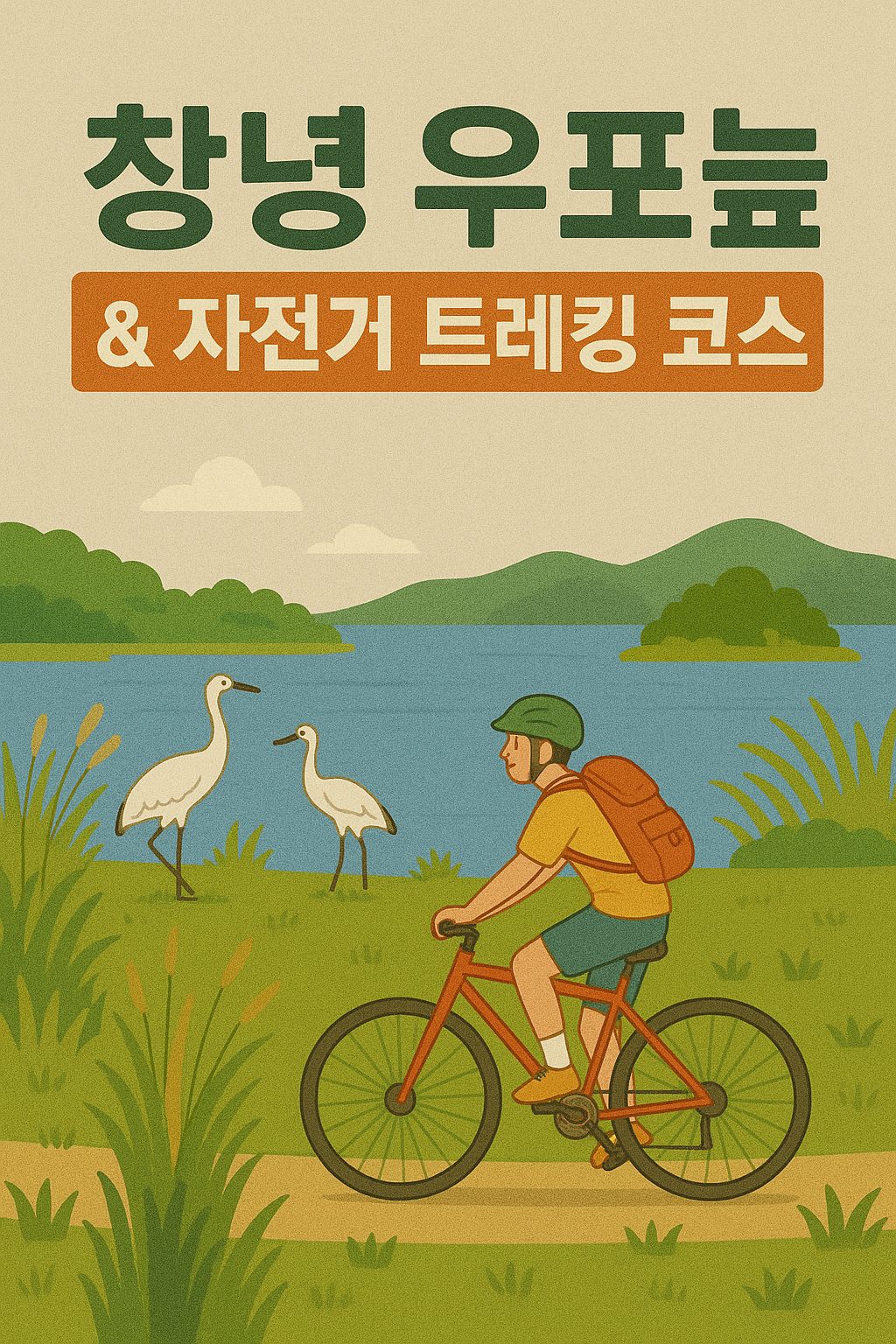 창녕 우포늪 & 자전거 트레킹 코스: 자연의 숨결을 느끼는 특별한 여행