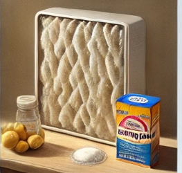 공기청정기의 필터의 모습