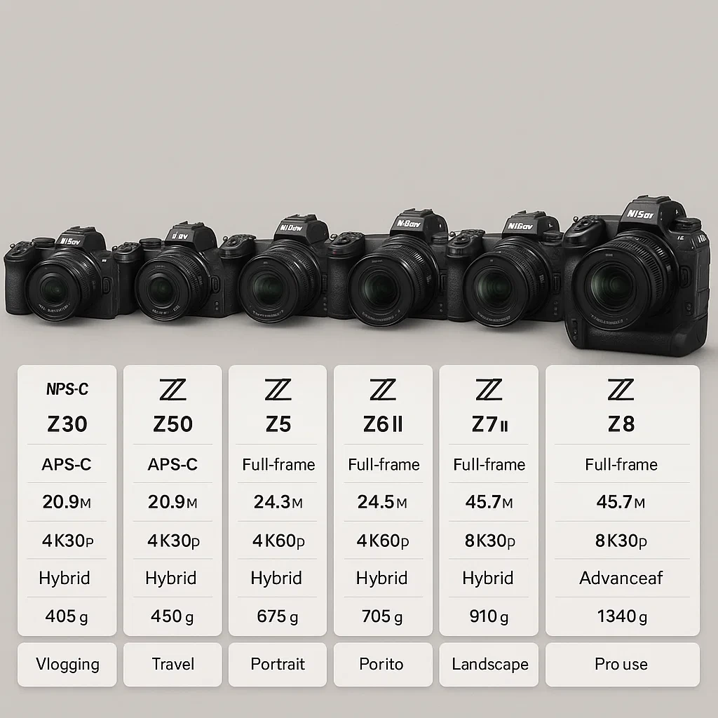 니콘 z 시리즈 설명