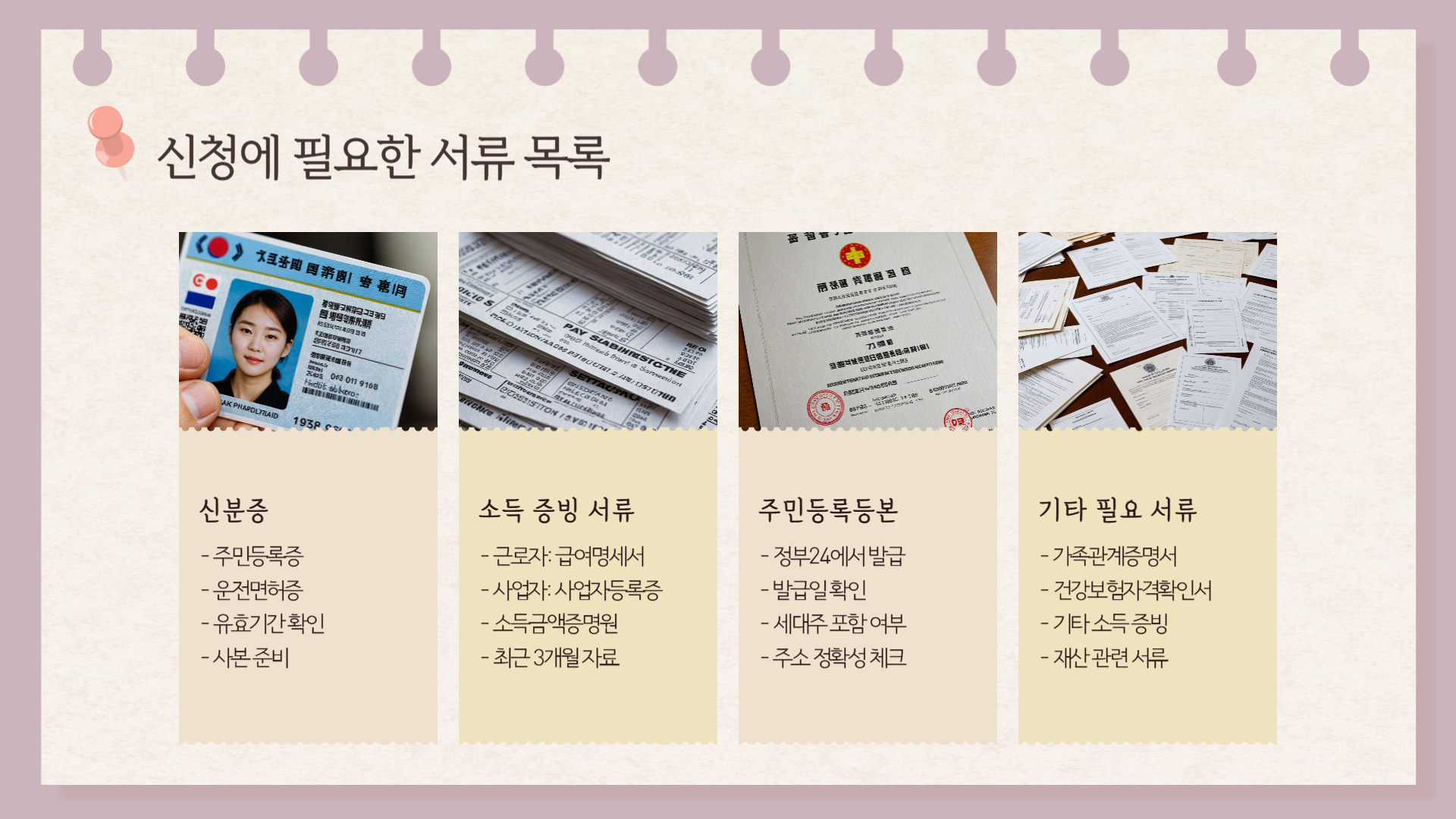 청년내일저축계좌 신청 서류 준비 꿀팁