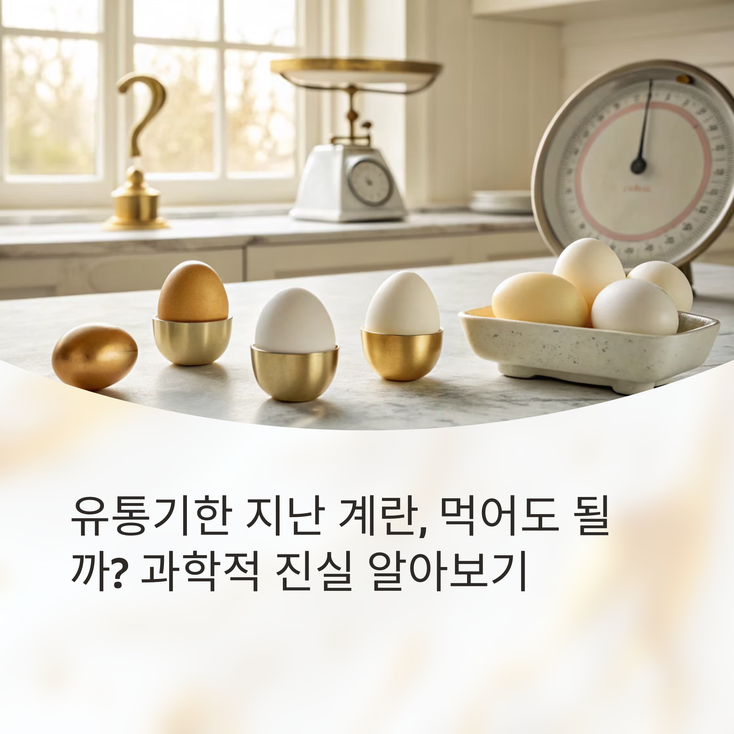 유통기한 지난 계란, 정말 먹어도 될까?