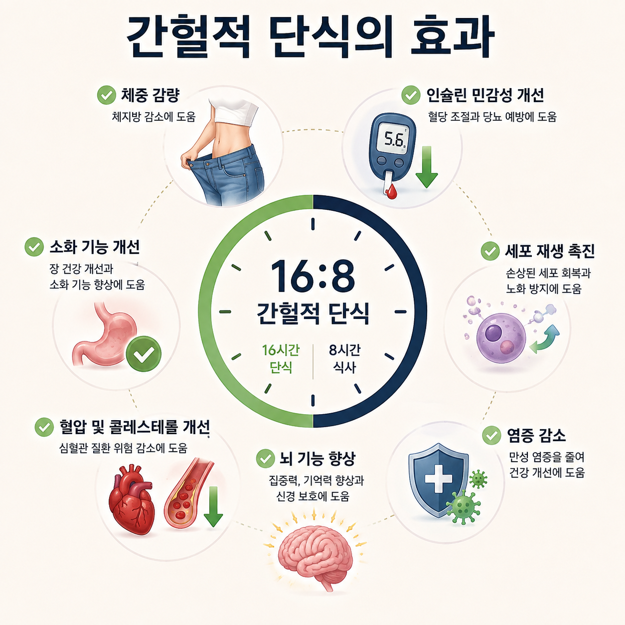 간헐적 단식 효과