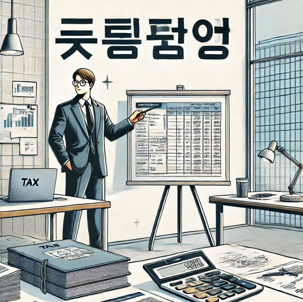 증여세 납부 방법을 설명하는 전문가의 세무 상담 현장