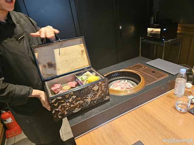 고급정갈 한우오마카세 맛집 수린 디너코스 자개 한우