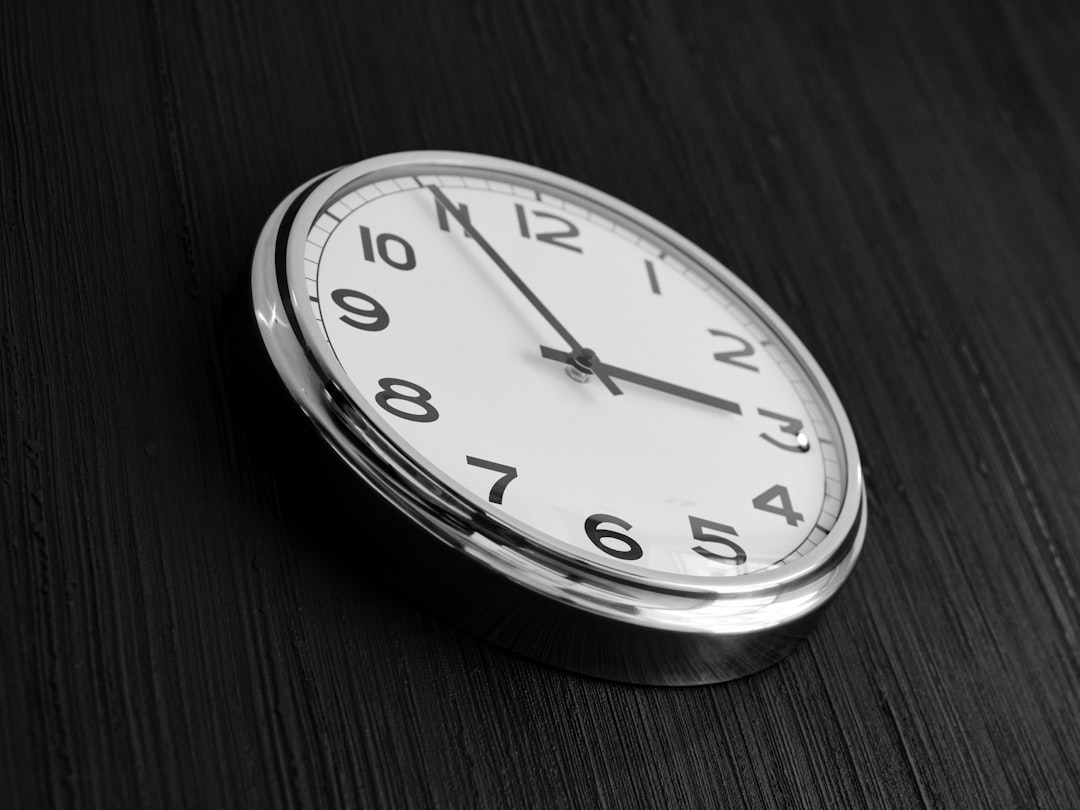 Wall clock.