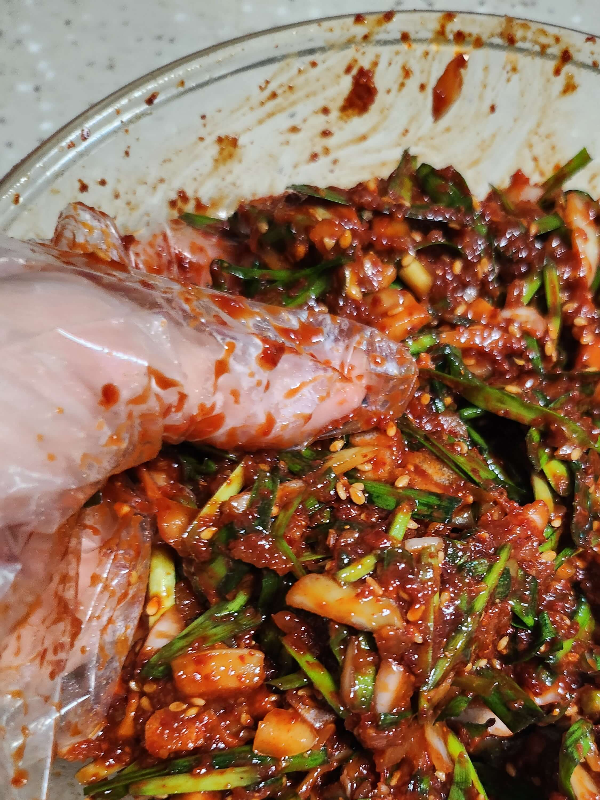 오이소박이양념장