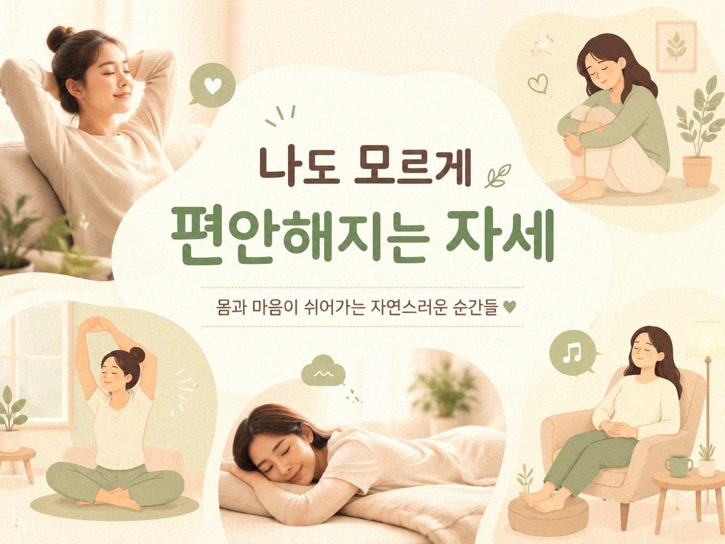 매일 집에서 스트레칭, 몸이 어떻게 달라질까요