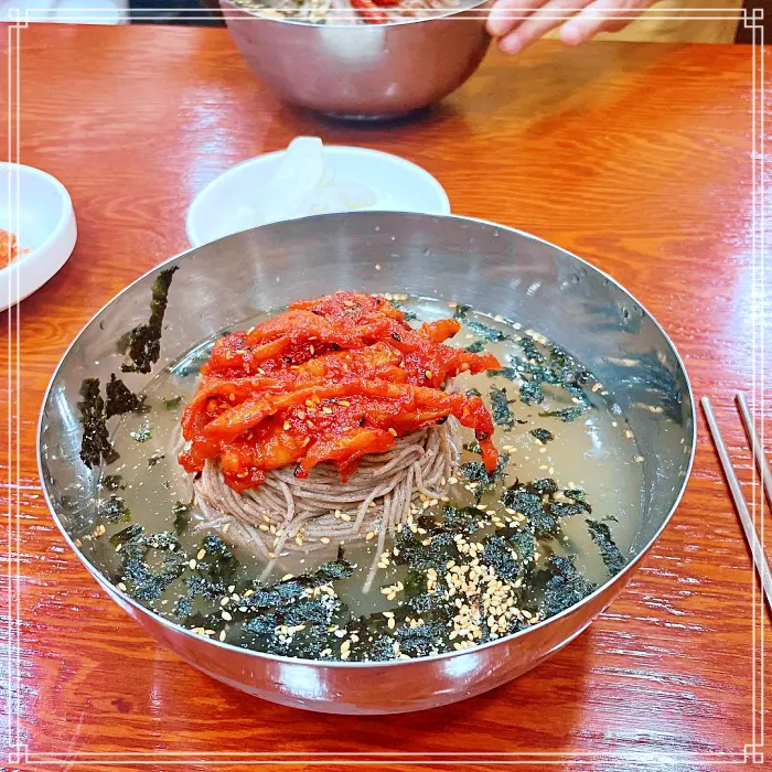 생활의 달인 서초, 방배, 내방역 미슐랭 가이드 100% 순수 메밀 막국수 맛집