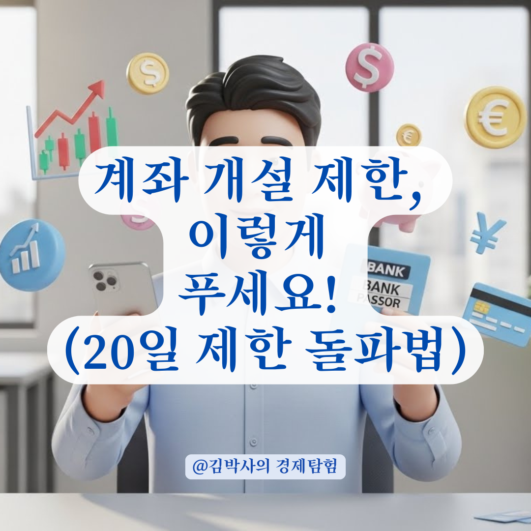 비대면 계좌 개설 제한 해지부터 대출 승인까지 한 번에 끝내는 법!