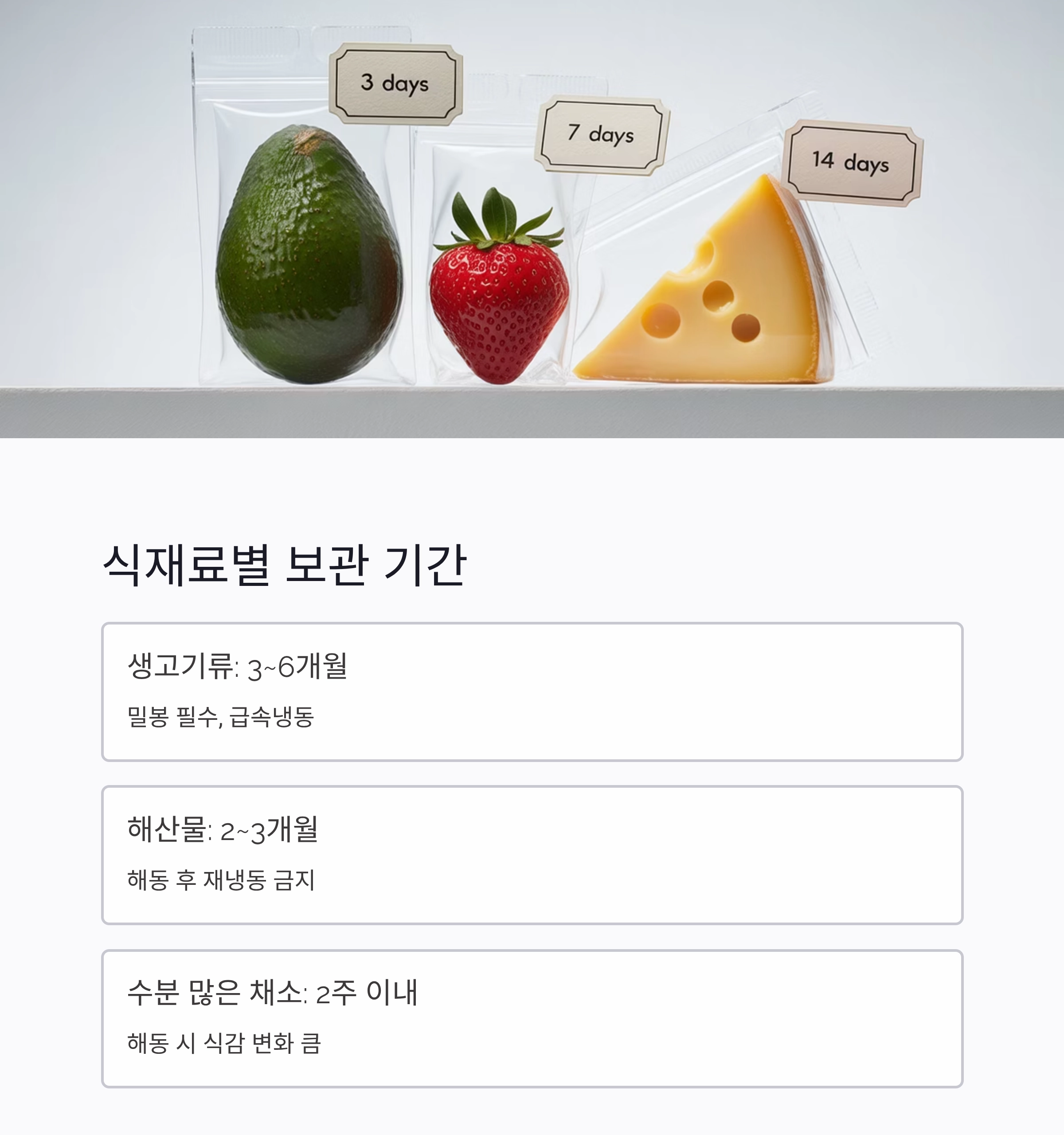 냉동실 정리, 언제 어떻게 해야 할까? 주기와 기준 총정리